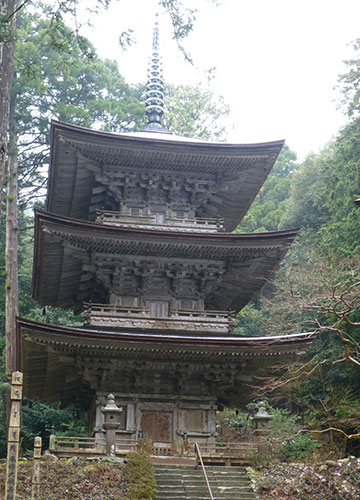 明通寺三重塔、福井県